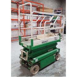 JLG 1932E2 Green 19' Electric Platform Scissor Lift Manlift